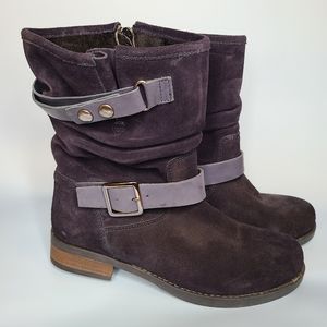 Eric Michael Dark Blue Boots